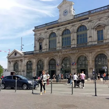 Vieux Lille - Superb Apartment Terrace Parking! شقة ليل